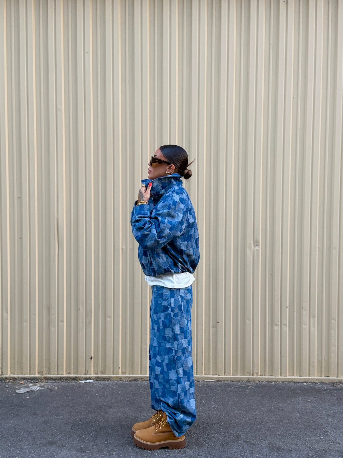 JEANS JACQUARD LUMINA