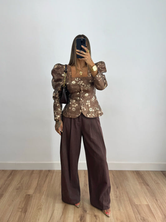 JEANS ROURI BROWN