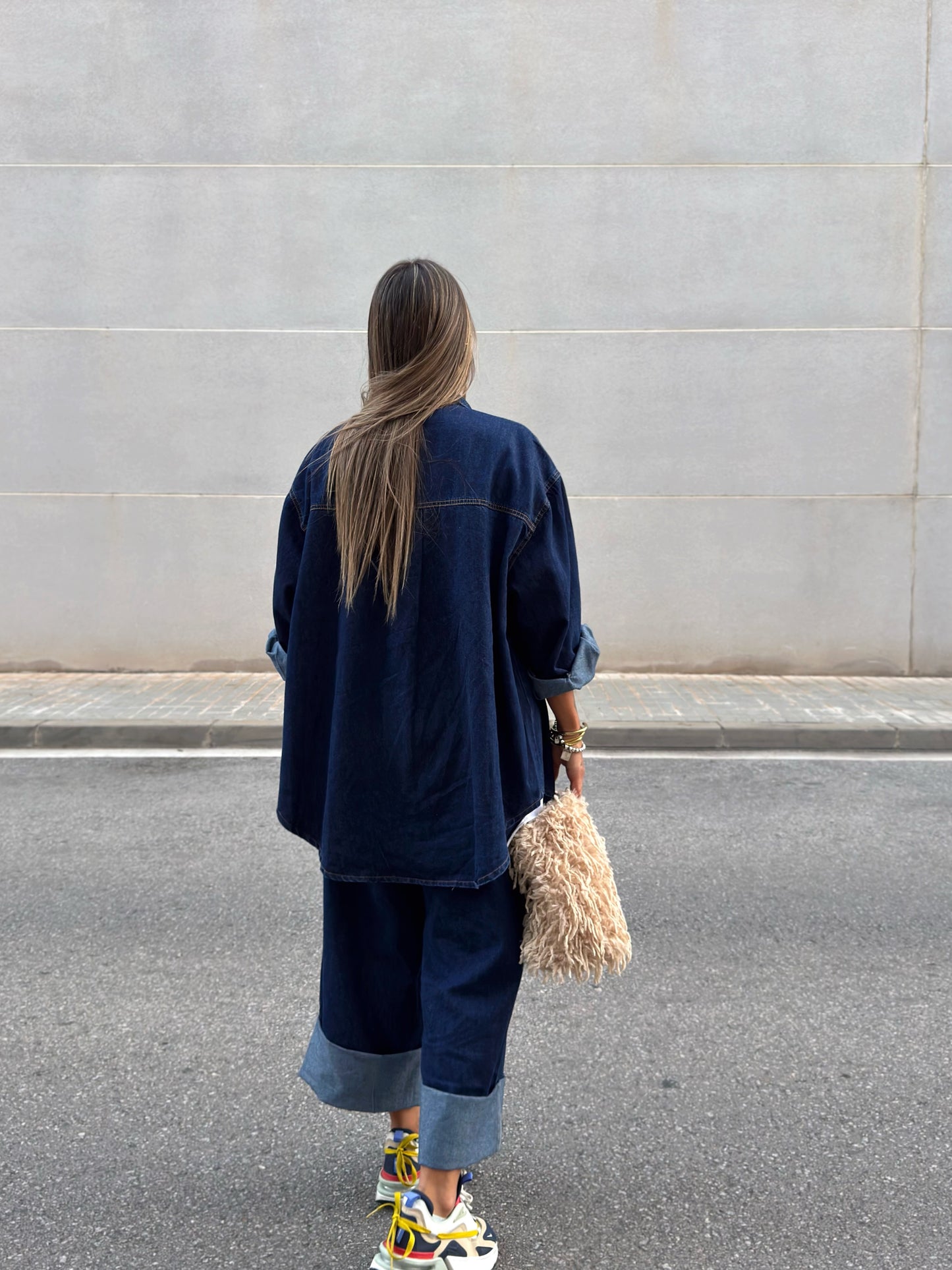 CONJUNTO OVERSIZE PREMIUM DENIM HARPER