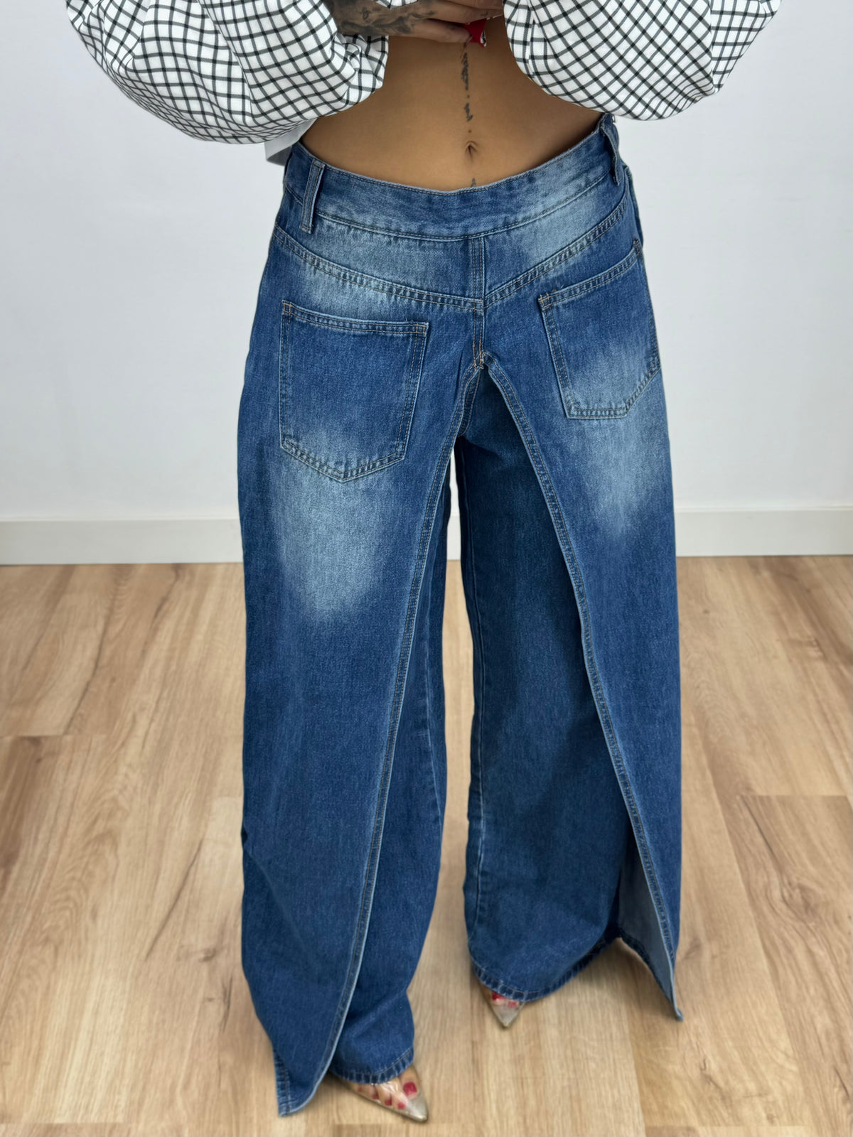 JEANS BLUE WINGS