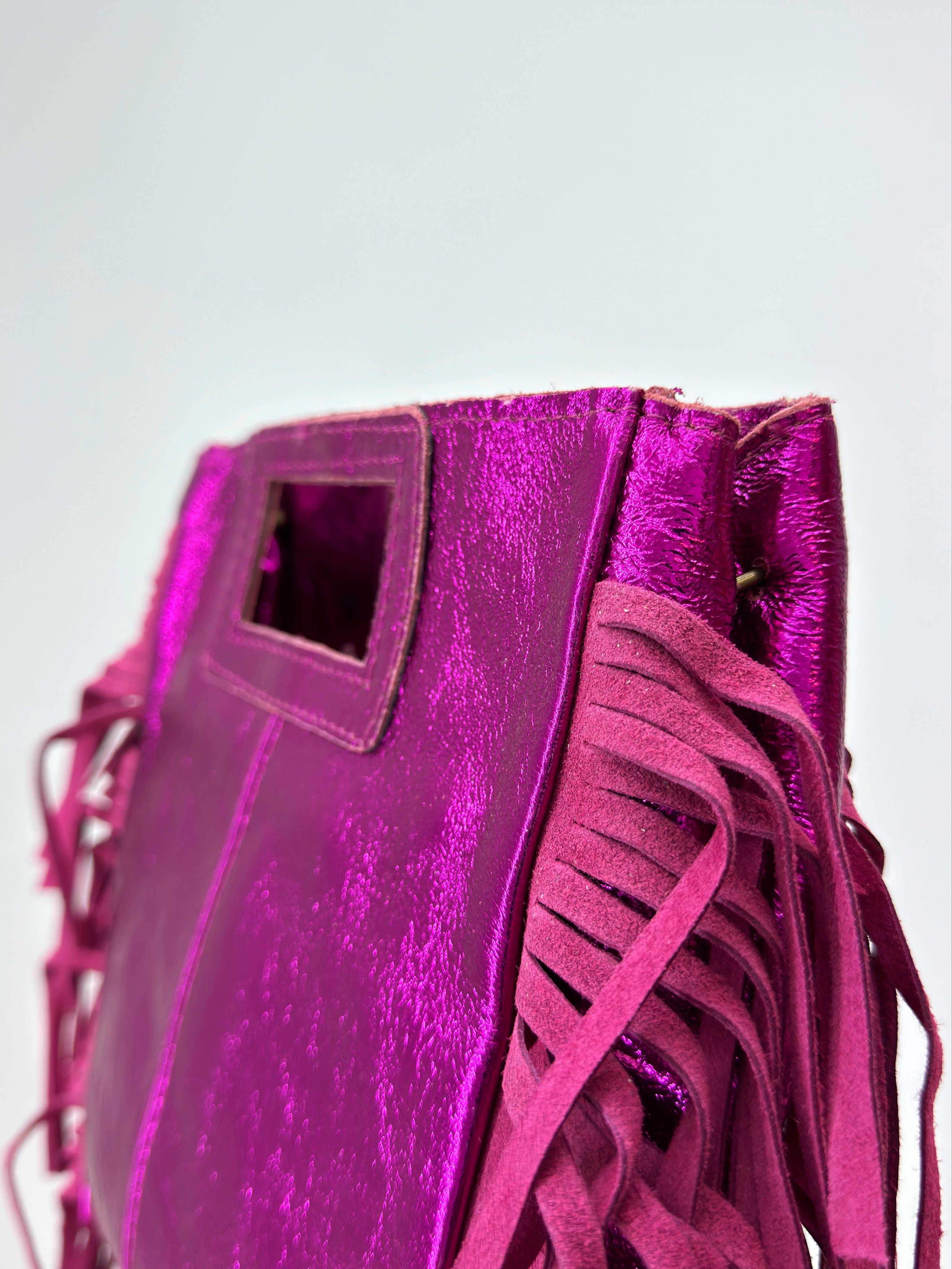 BOLSO PIEL SHYNNY FUCSIA