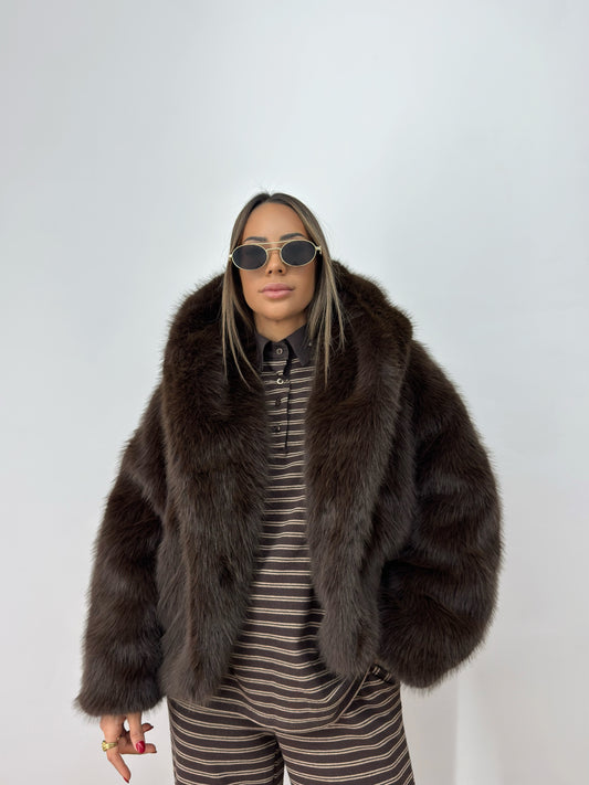 ABRIGO PREMIUM LIAM CHOCO