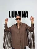 CAMISA OVER LUMINA FLEKKS