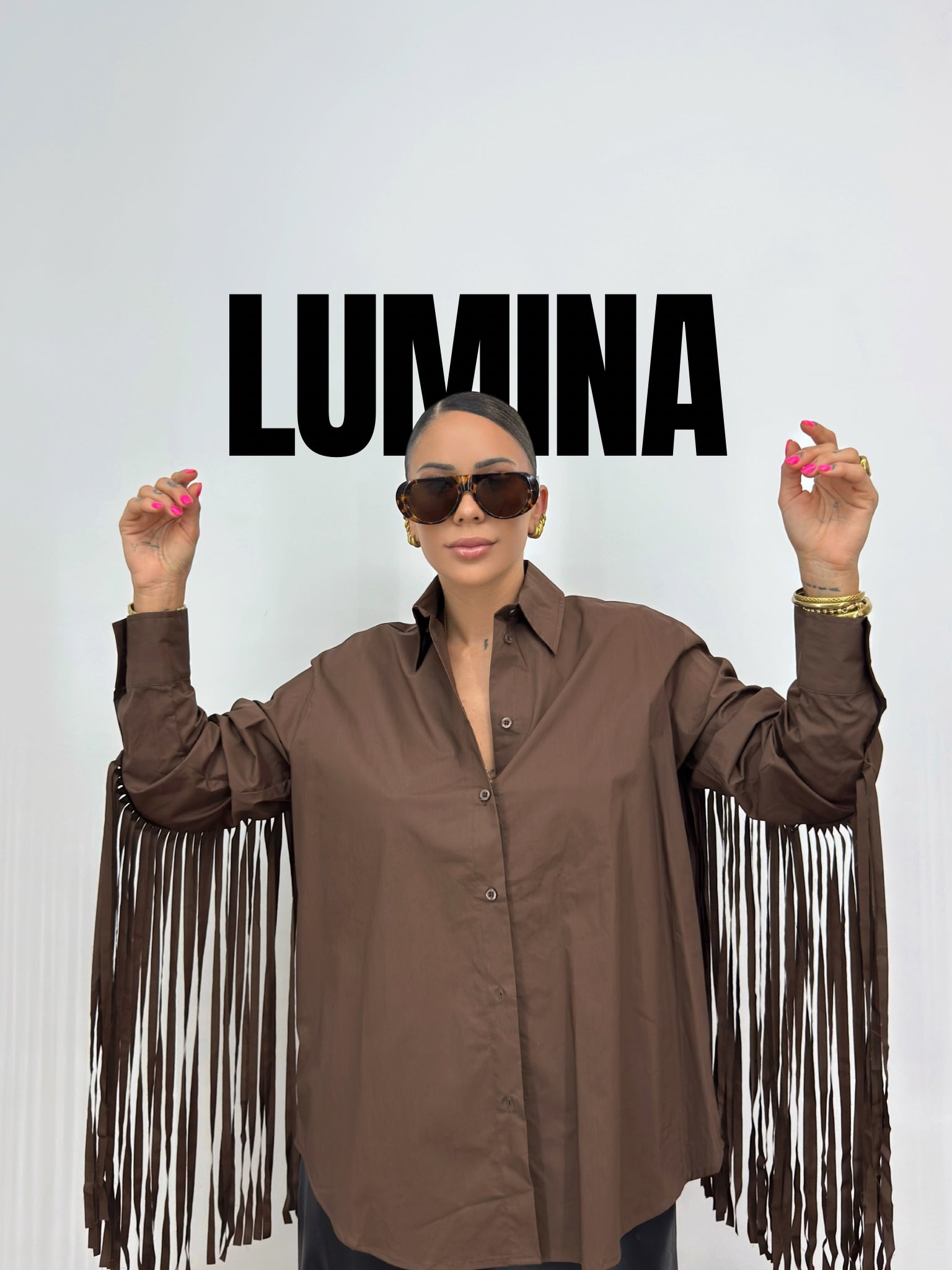 CAMISA OVER LUMINA FLEKKS