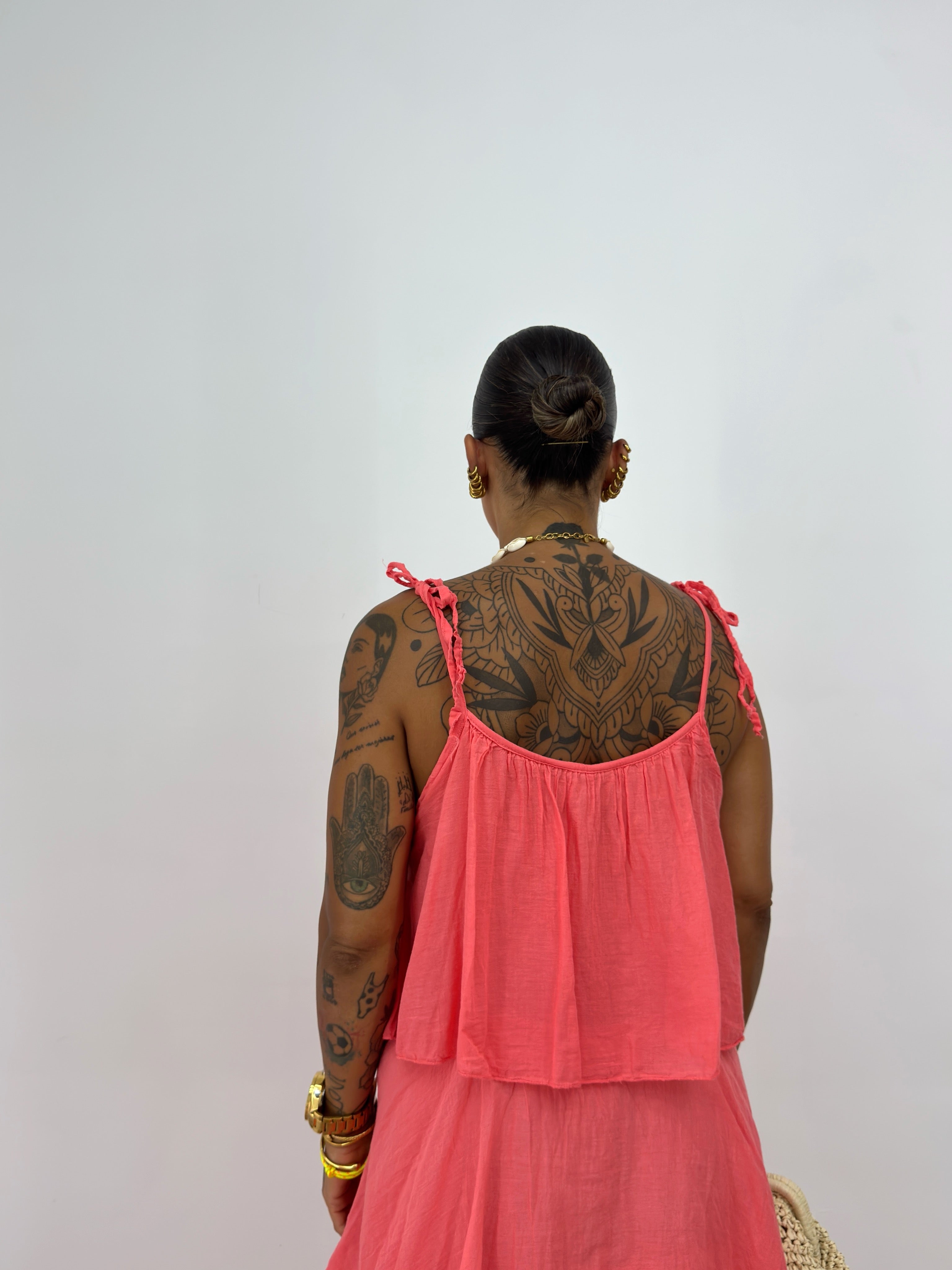 VESTIDO FORMENTERA CORAL