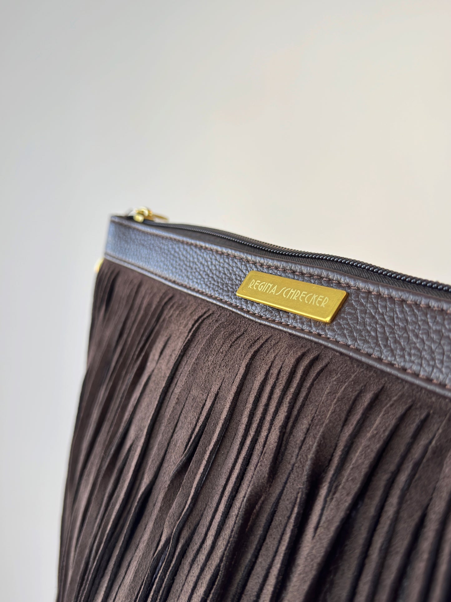 BOLSO PREMIUM PIEL REGINA SCHRECKER BROWN