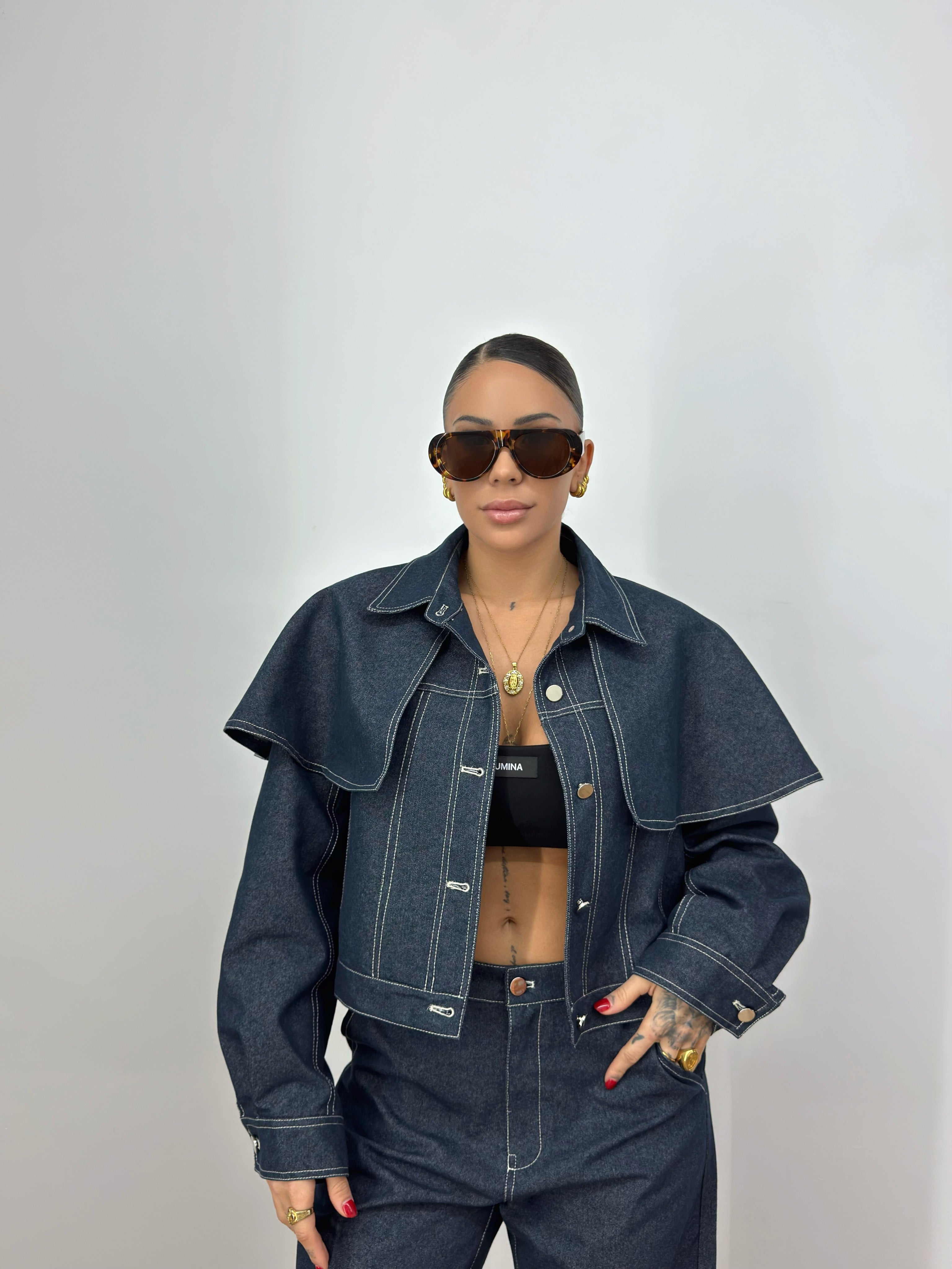 CONJUNTO DENIM PREMIUM JADE