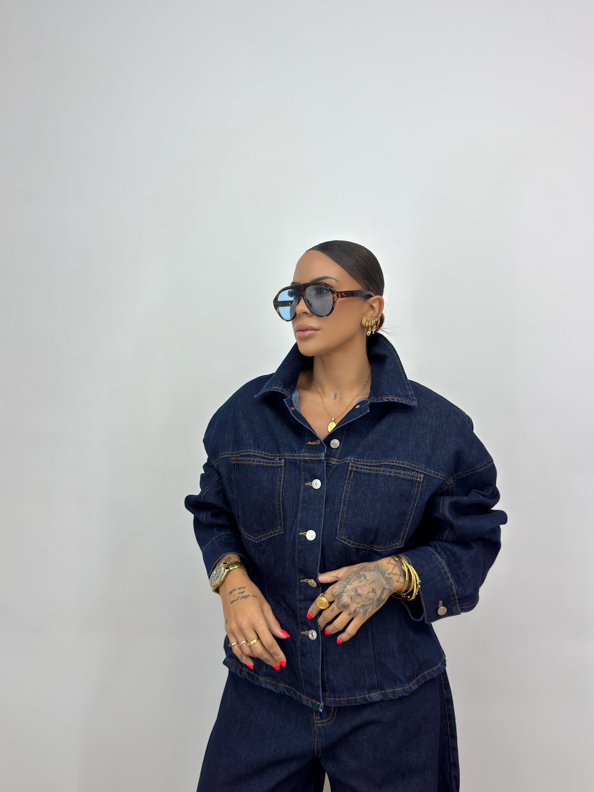 CHAQUETA PREMIUM DENIM HARPER