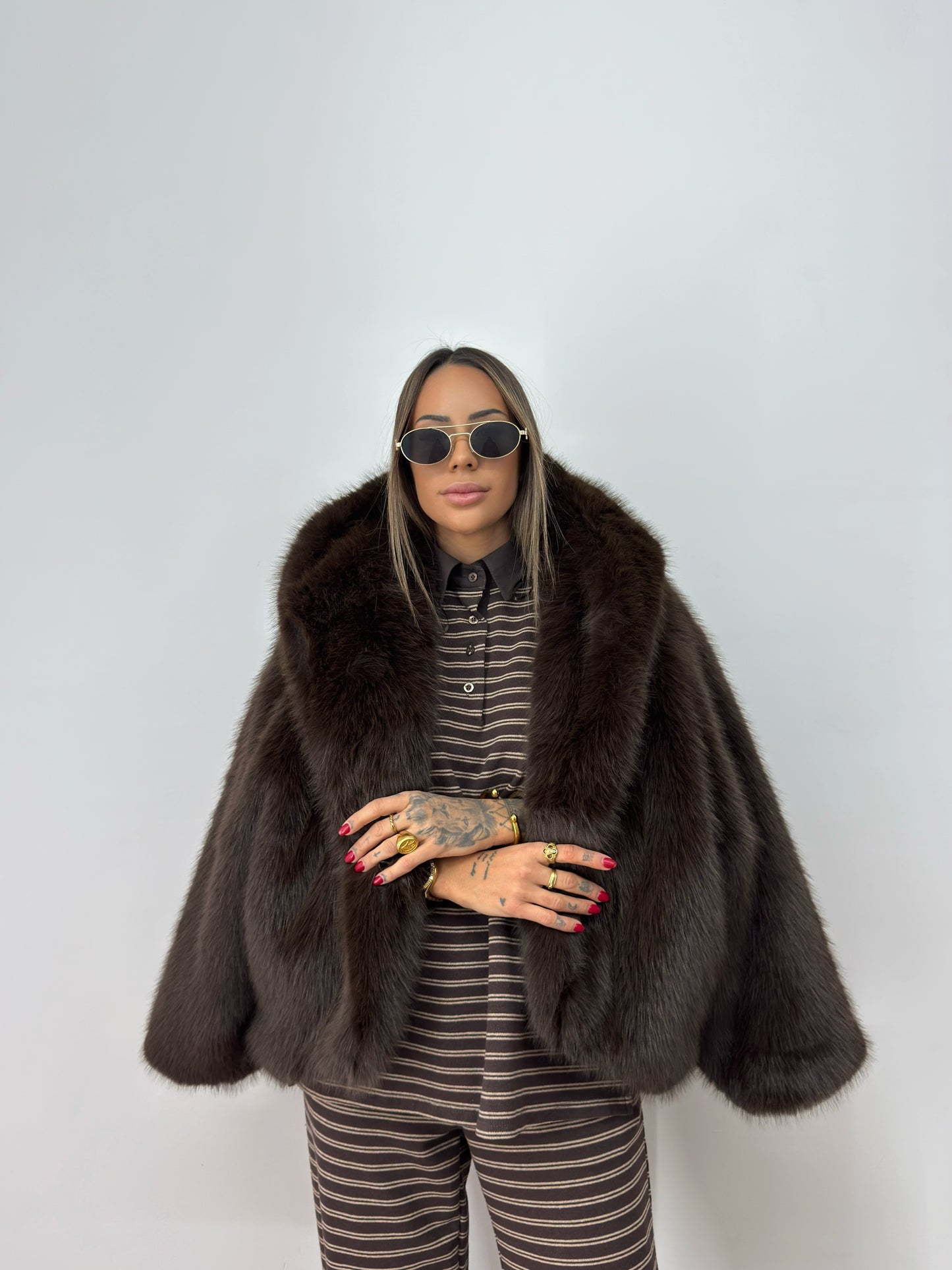 ABRIGO PREMIUM LIAM CHOCO