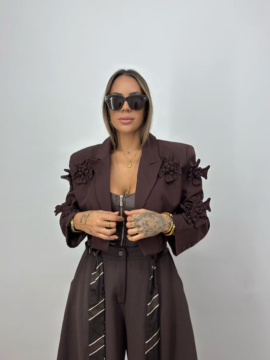 BLAZER CROPPED PREMIUM ROUS