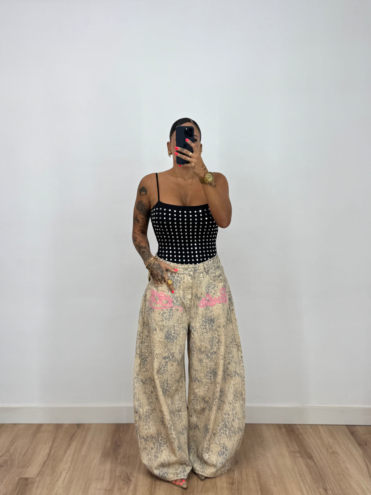 JEANS PREMIUM LEOPARD