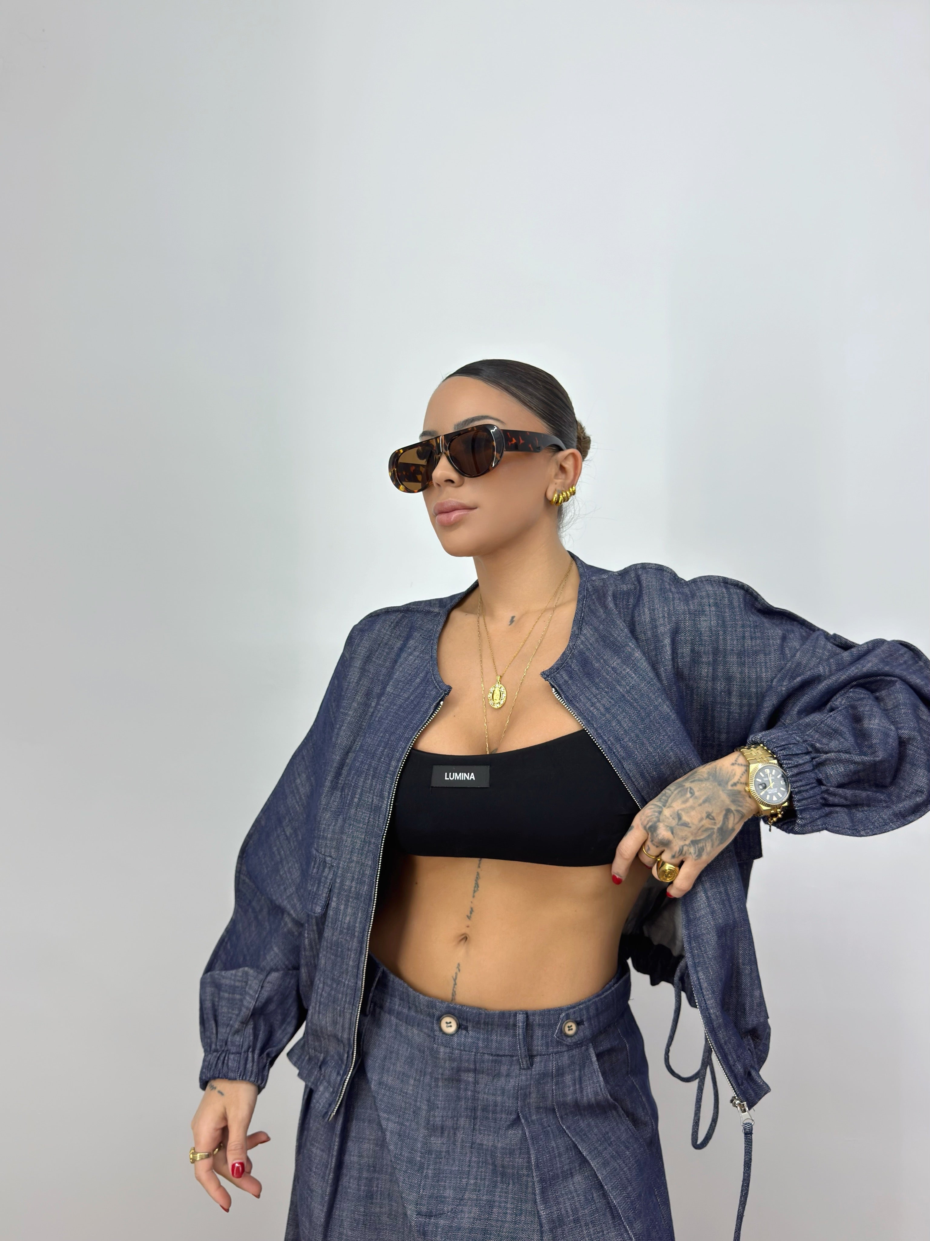 CONJUNTO DENIM PREMIUM GIOYA