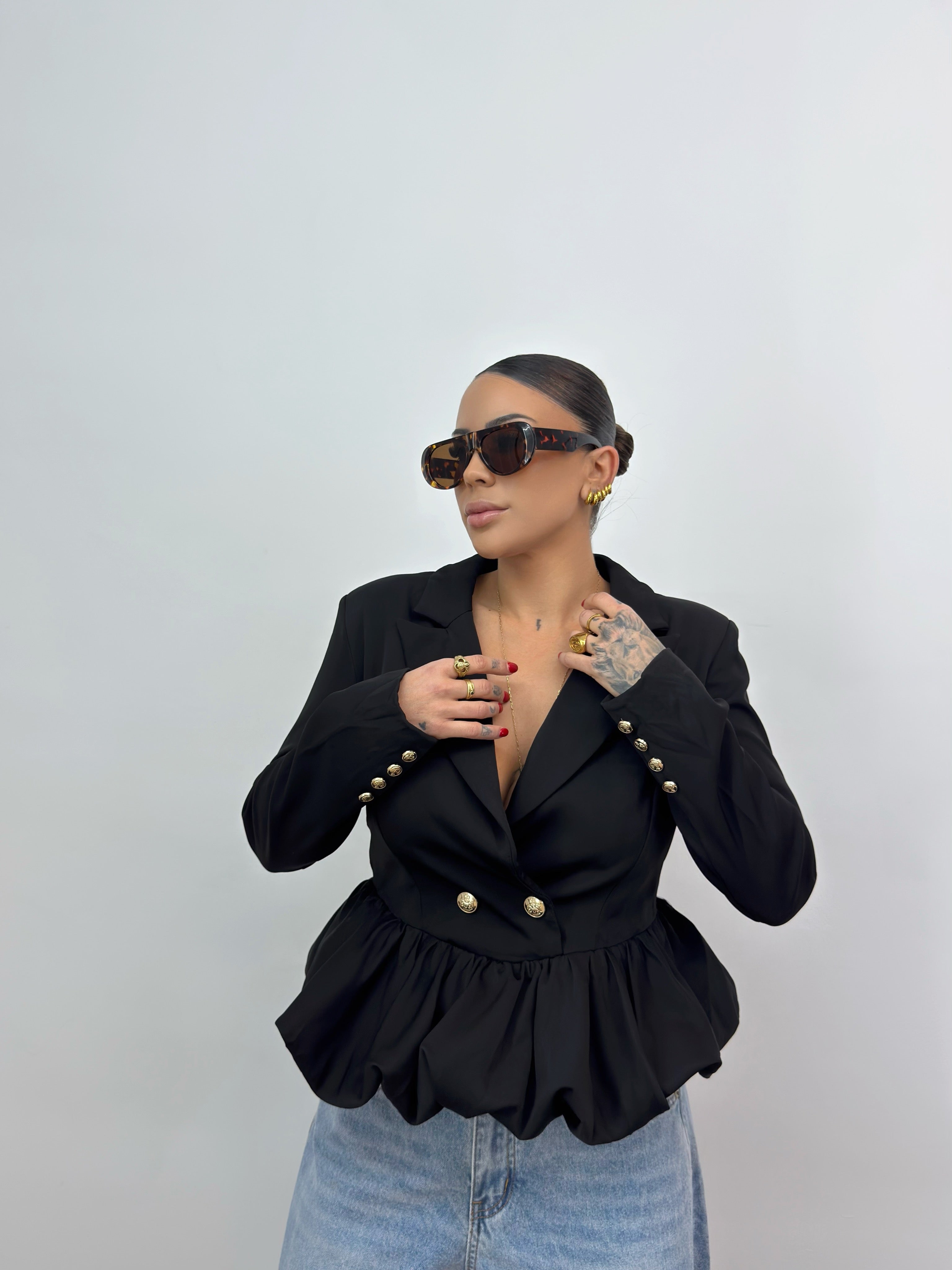 BLAZER PREMIUM BALLET BLACK