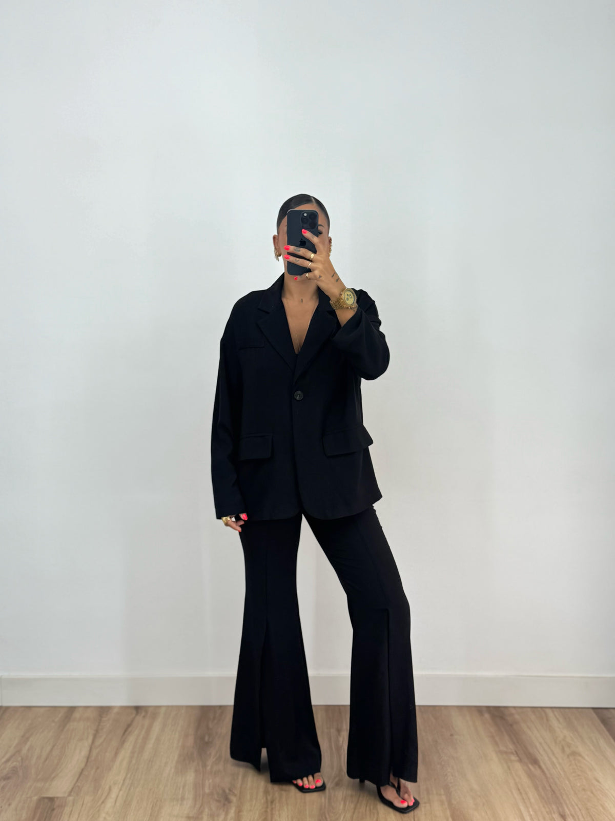 PANTALÓN TRAJE ABERTURAS LUMINA