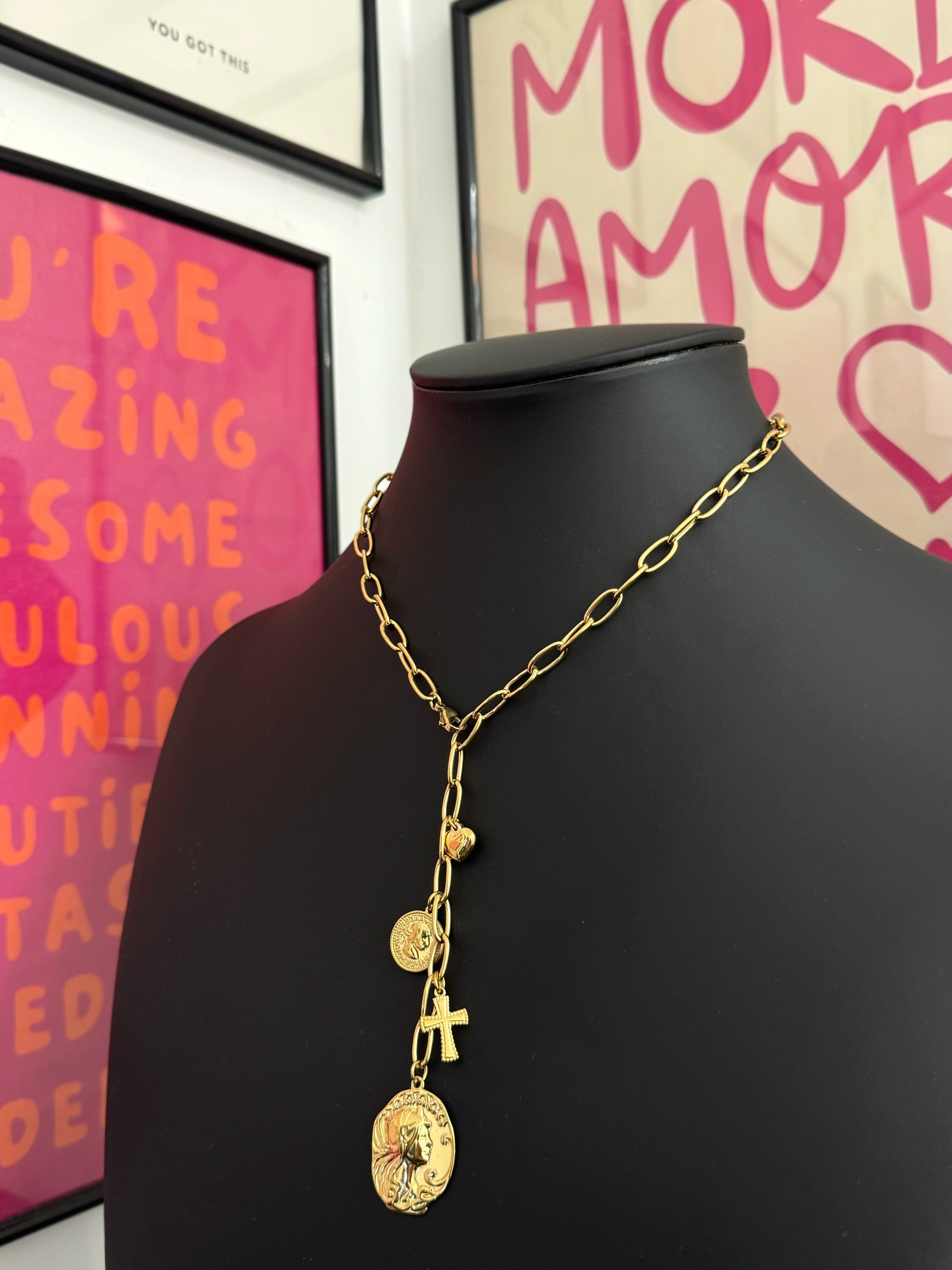 COLLAR GREKK COIN