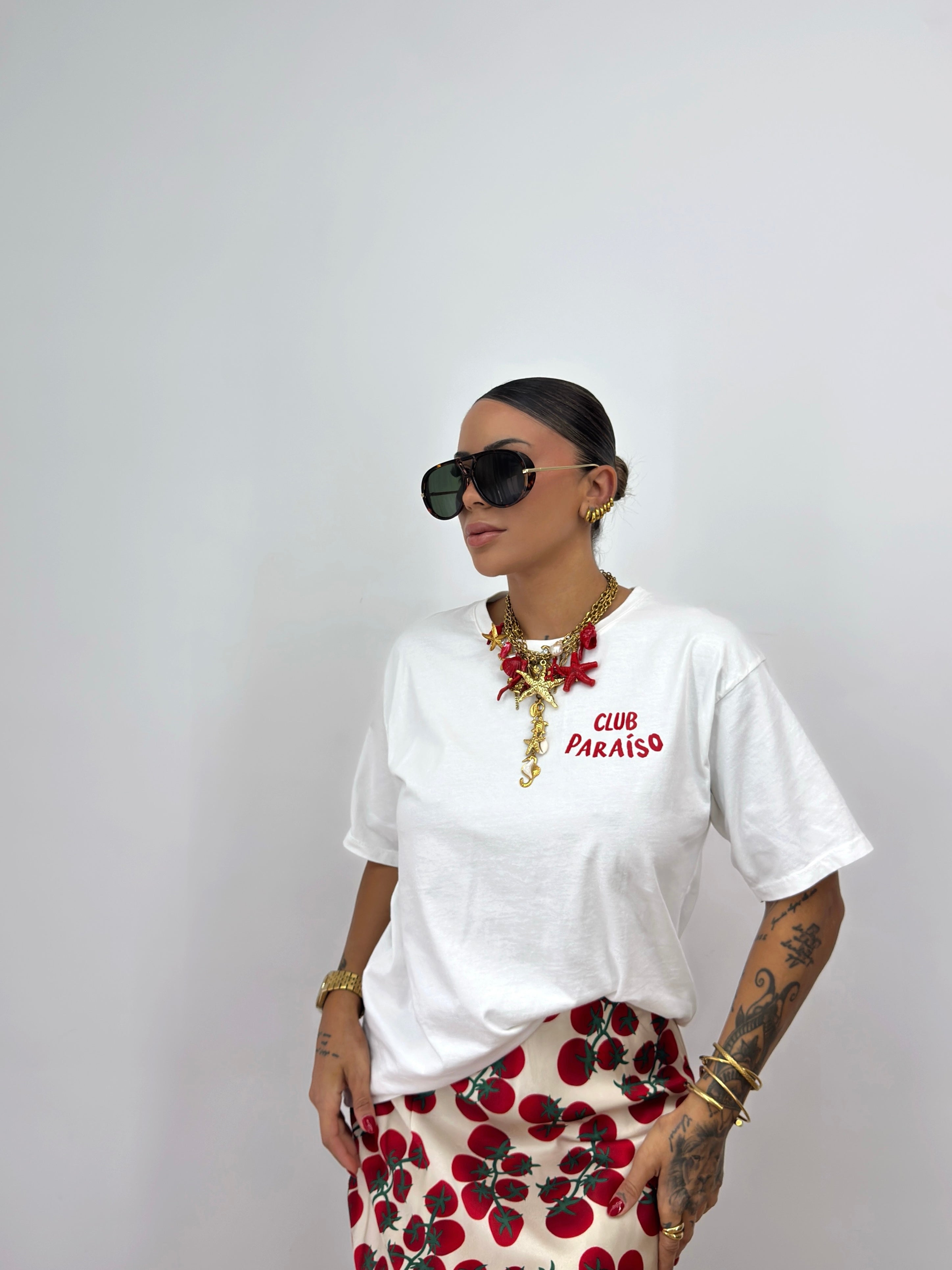 CAMISETA OVER CLUB PARAÍSO