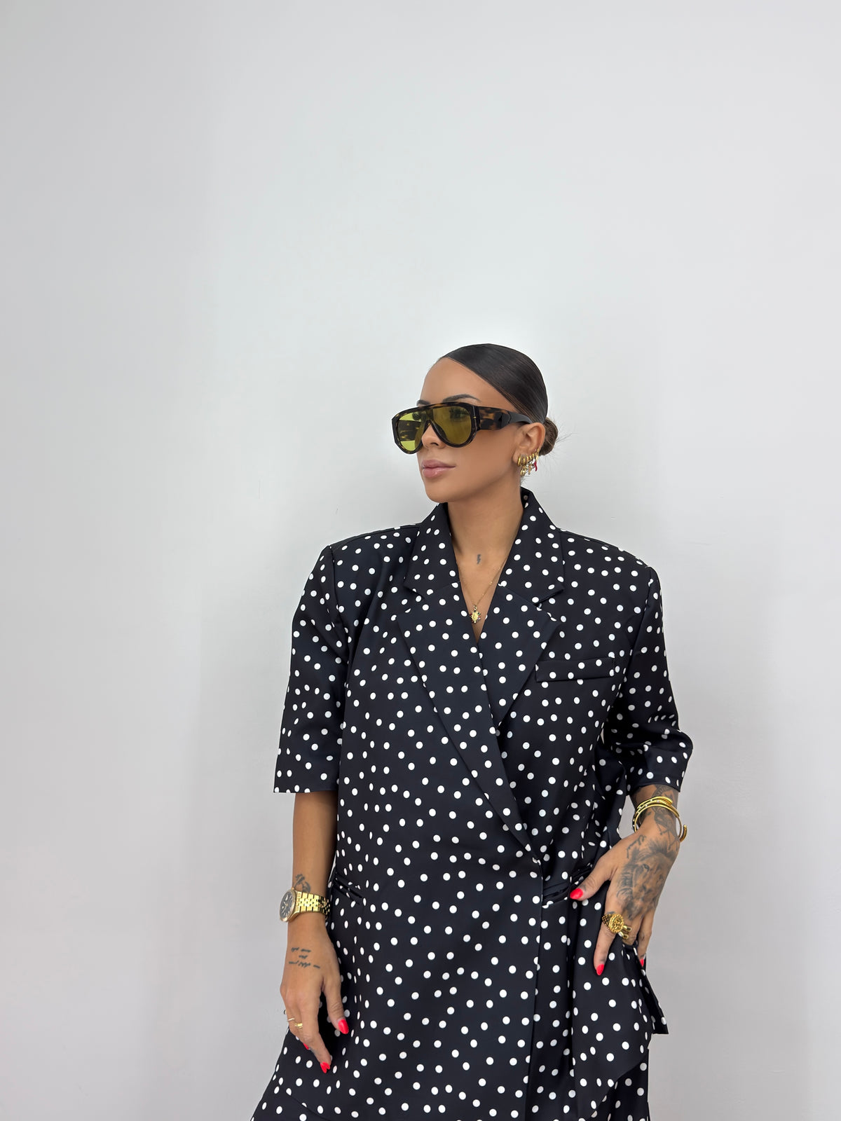 BLAZER POLKA DOTS