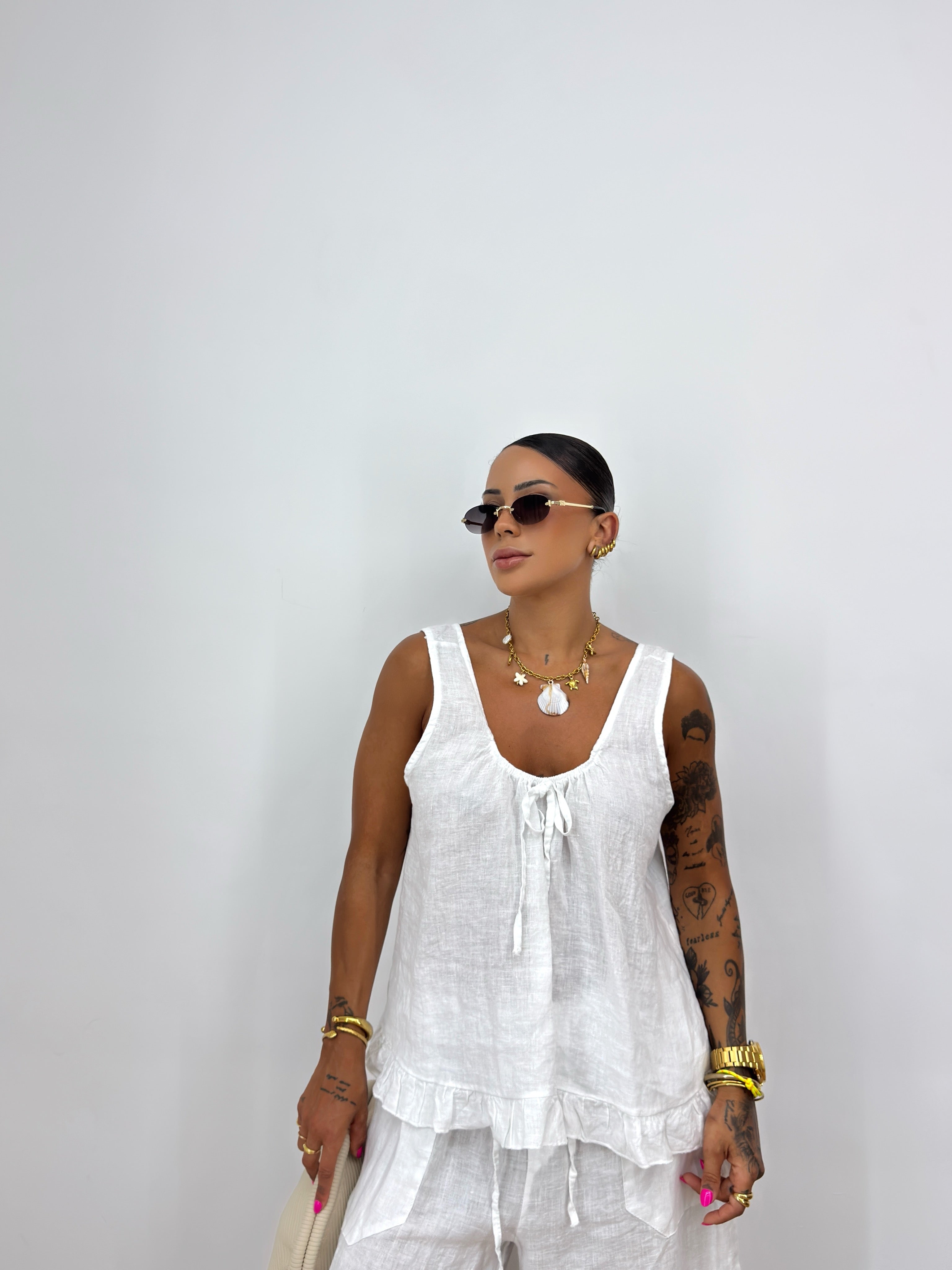 BLUSA PREMIUM PURO LINO HANNAH