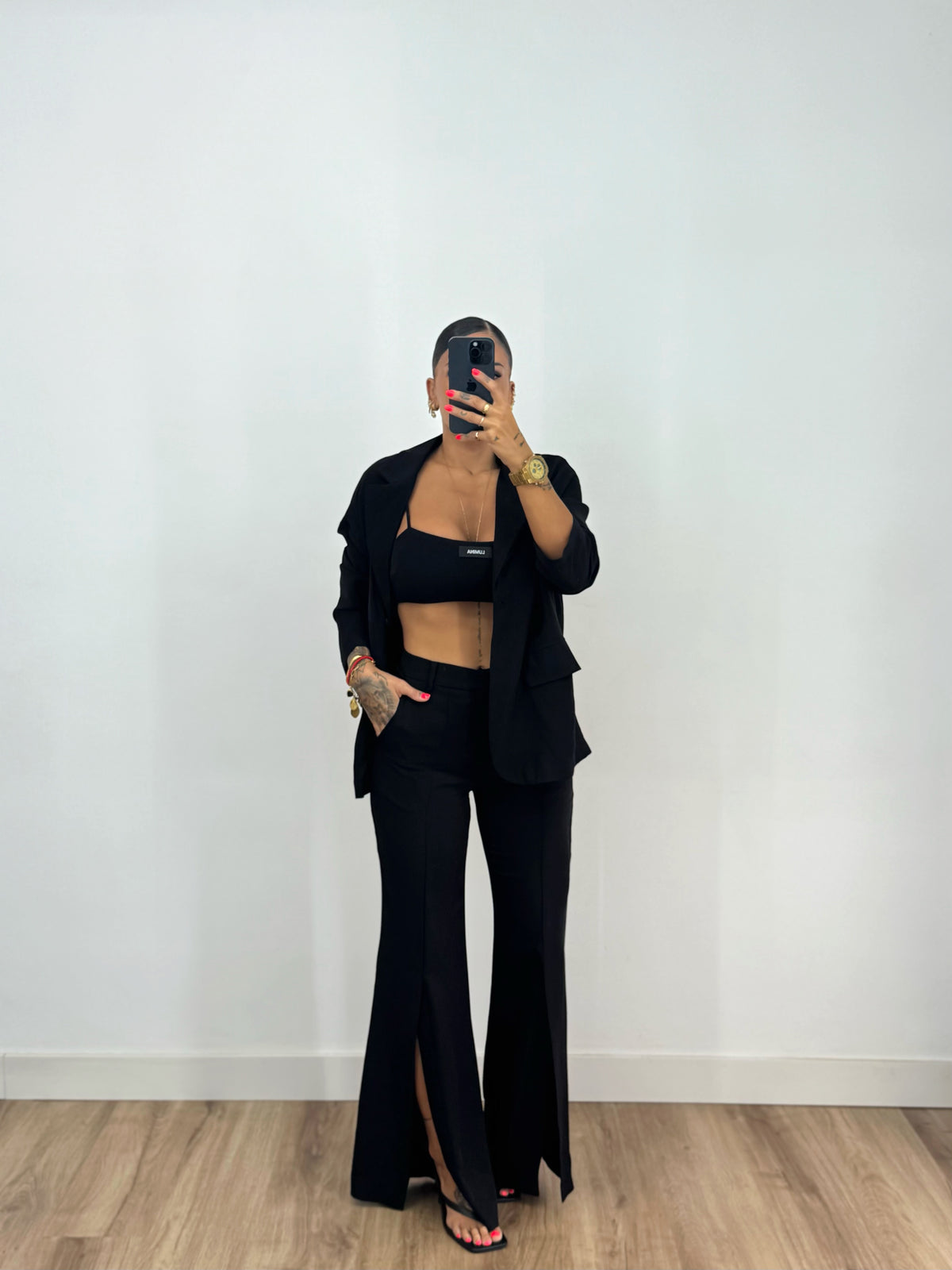 PANTALÓN TRAJE ABERTURAS LUMINA