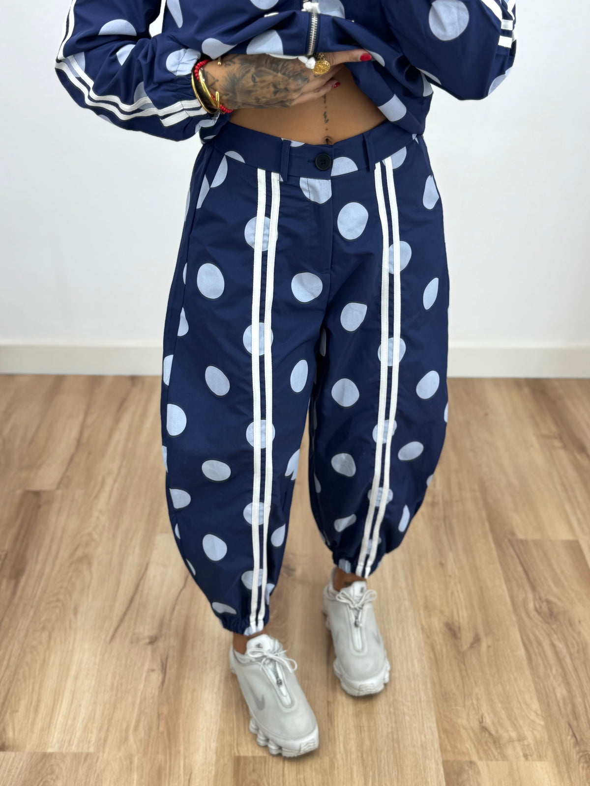 CONJUNTO TECHNICAL POLKA BLUE NAVY