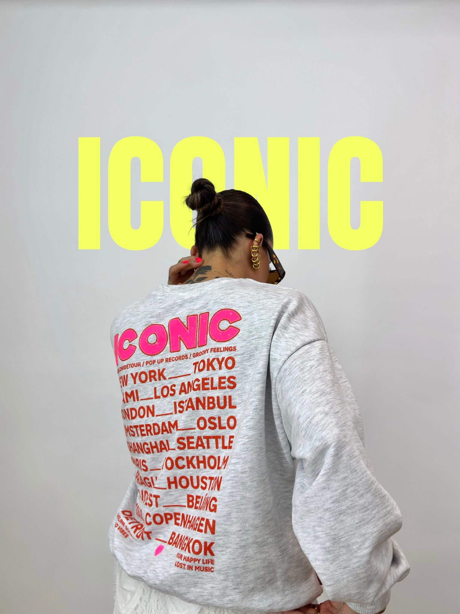 SUDADERA FLÚOR ICONIC