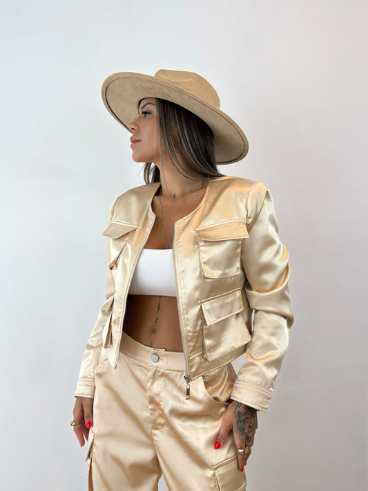 CHAQUETA PREMIUM CARGO GOLD