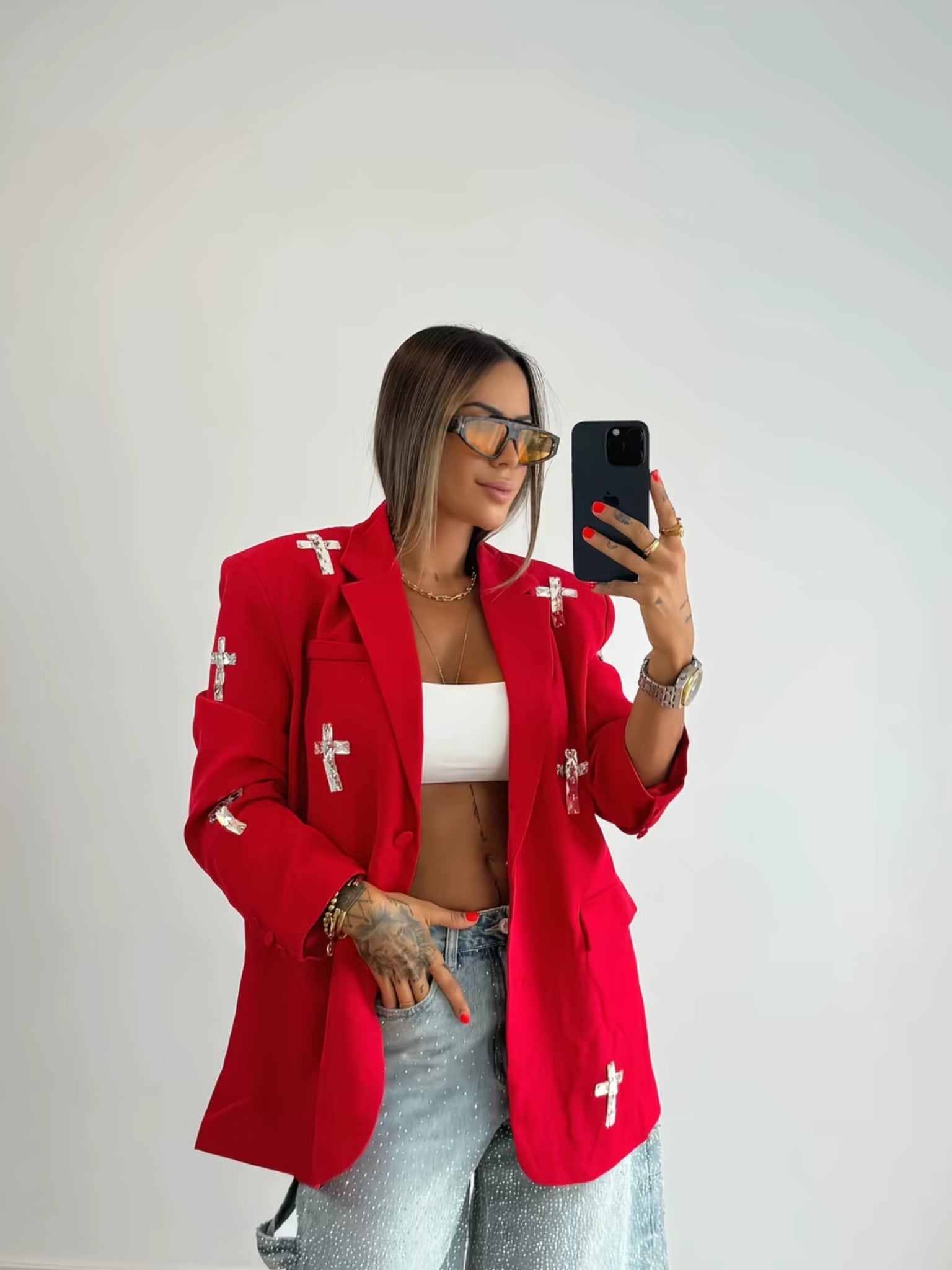 BLAZER PREMIUM RED CROSS