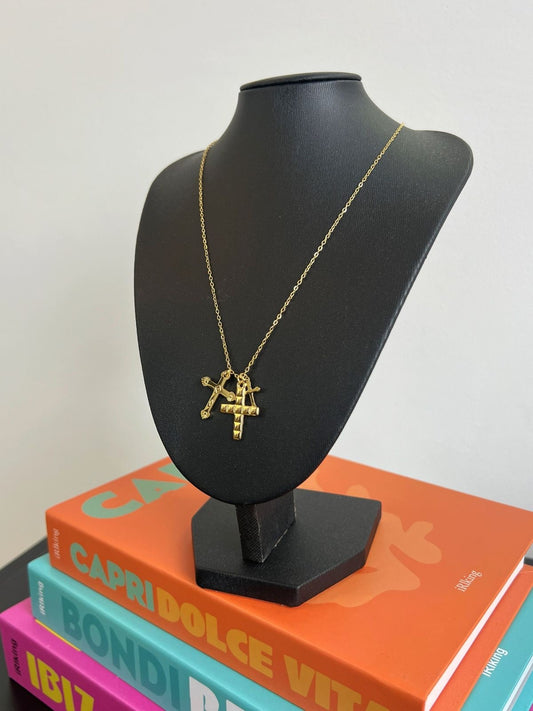 COLLAR TRIPLE CROSS