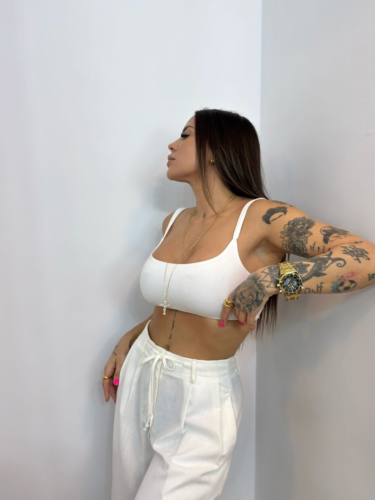 PANTALÓN PREMIUM LINO BLANC