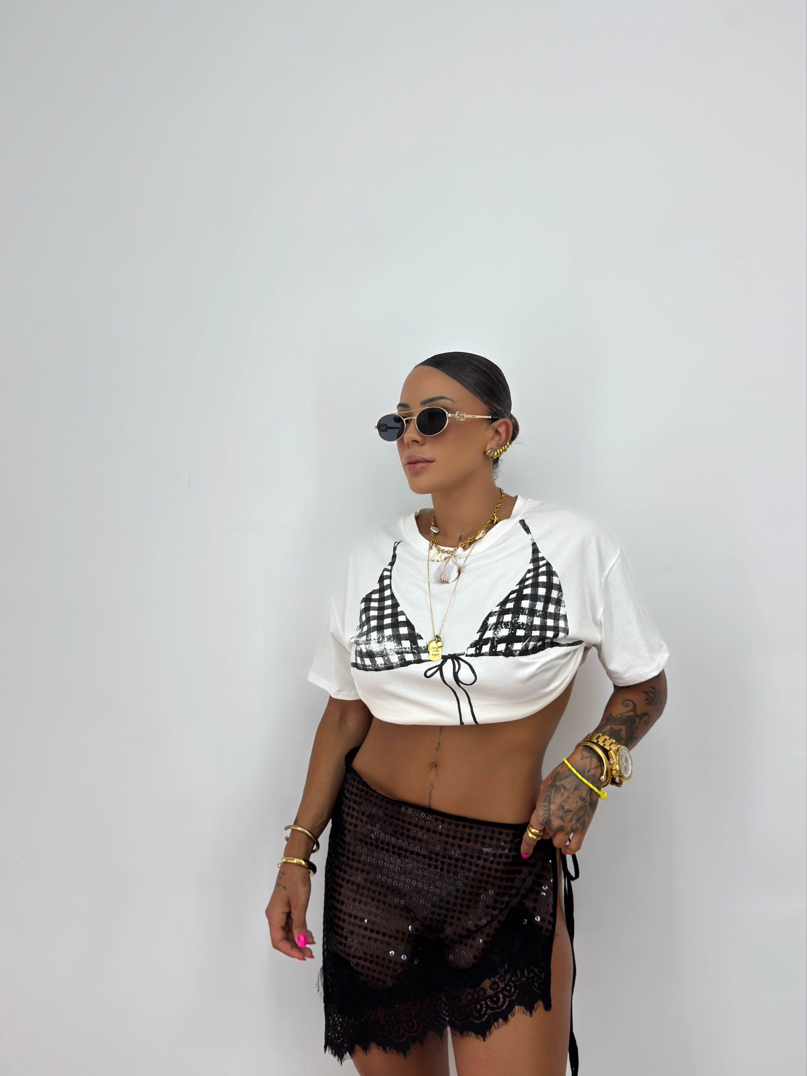 FALDA | PAREO LUMINA LENT BLACK